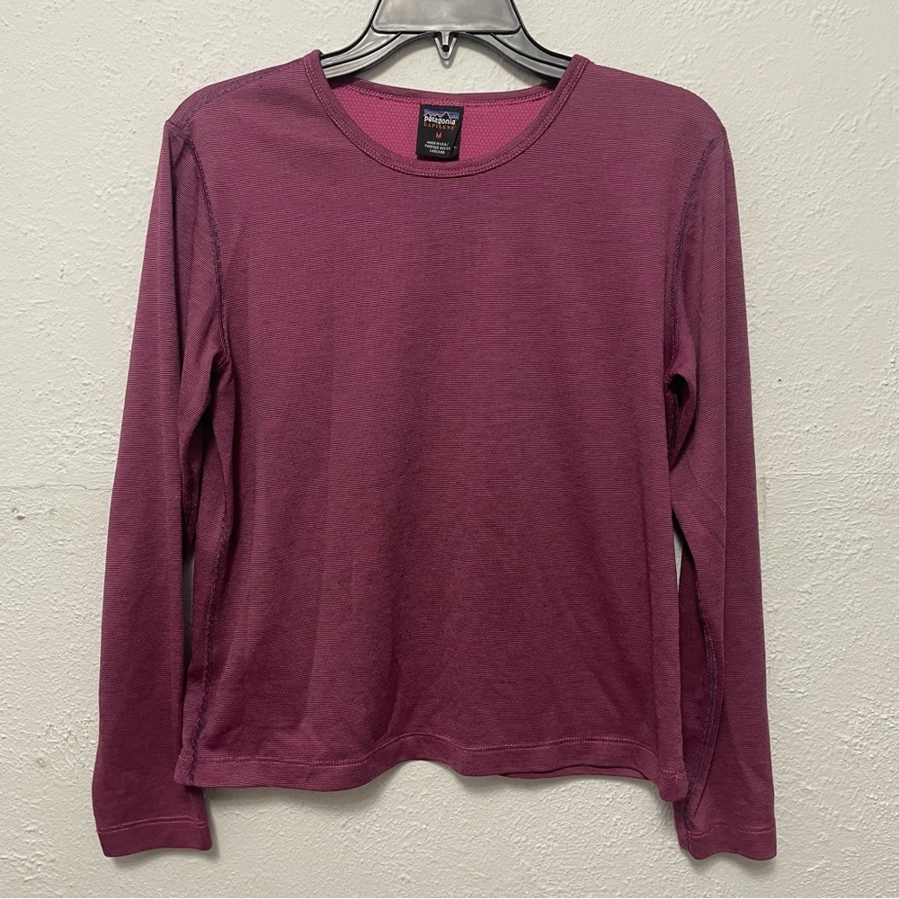 Vintage Paragonia Capeline Baselayer Shirt Women’s Medium Long Sleeve